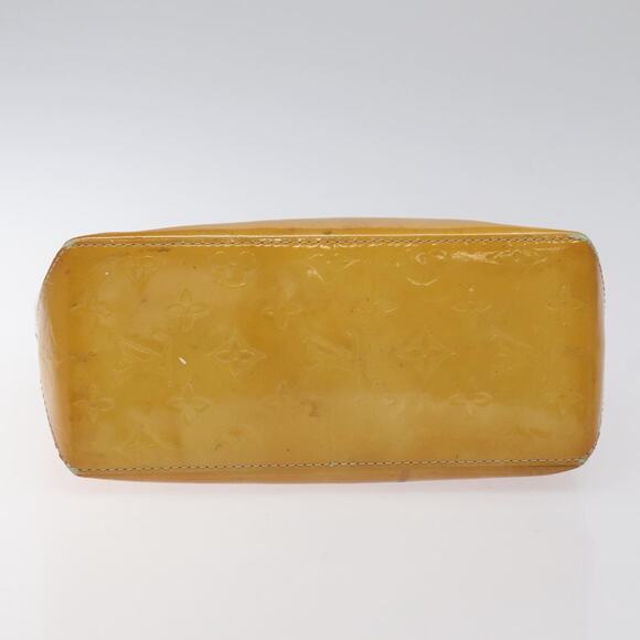 LOUIS VUITTON Monogram Vernis Reade PM Hand Bag Beige M91334 - Picture 9 of 12